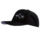 Texas Hat - Baseball Hat Fit - Black - Laser Mesh