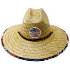 THB Straw - Sun Hat - Flag Rugged