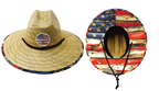 THB Straw - Sun Hat - Flag Rugged