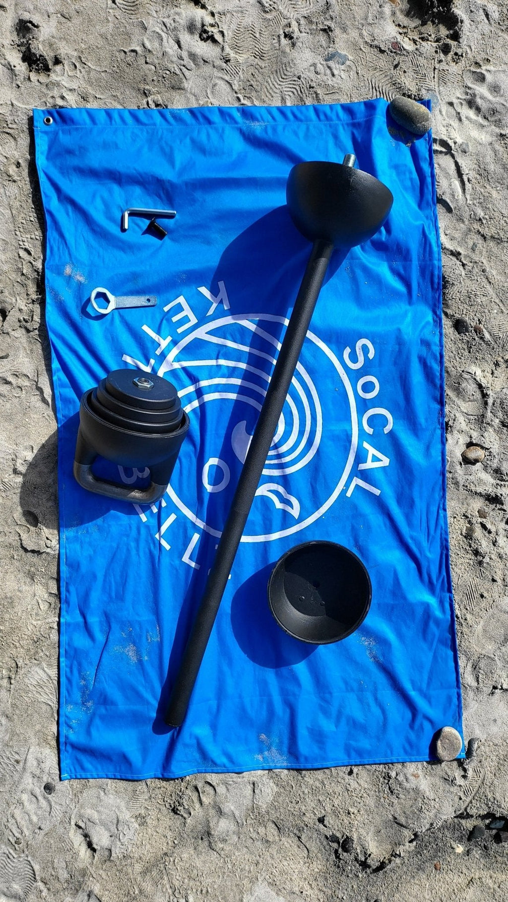 KOMBOBELL – 12–32 kg (26–71 lb) Adjustable Kettlebell & Macebell System
