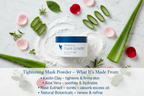 Forever’s tightening mask powder pairs perfectly with Forever’s aloe activator to create a rejuvenating face mask that smooths cleanses and helps tighten skin