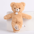 TOINOU | Beige Plush Bear Toy (33cm) - Made in France