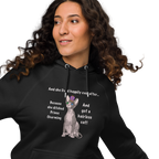 "DITCHED PRINCE CHARMING & GOT A SPHYNX CAT" HOODIE