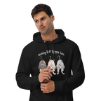 "NOTHING BUTT SPHYNX CATS" UNISEX ECO HOODIE