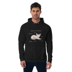 "ANATOMY OF A SPHYNX" UNISEX ECO HOODIE
