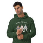 "NOTHING BUTT SPHYNX CATS" UNISEX ECO HOODIE