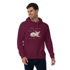 "ANATOMY OF A SPHYNX" UNISEX ECO HOODIE