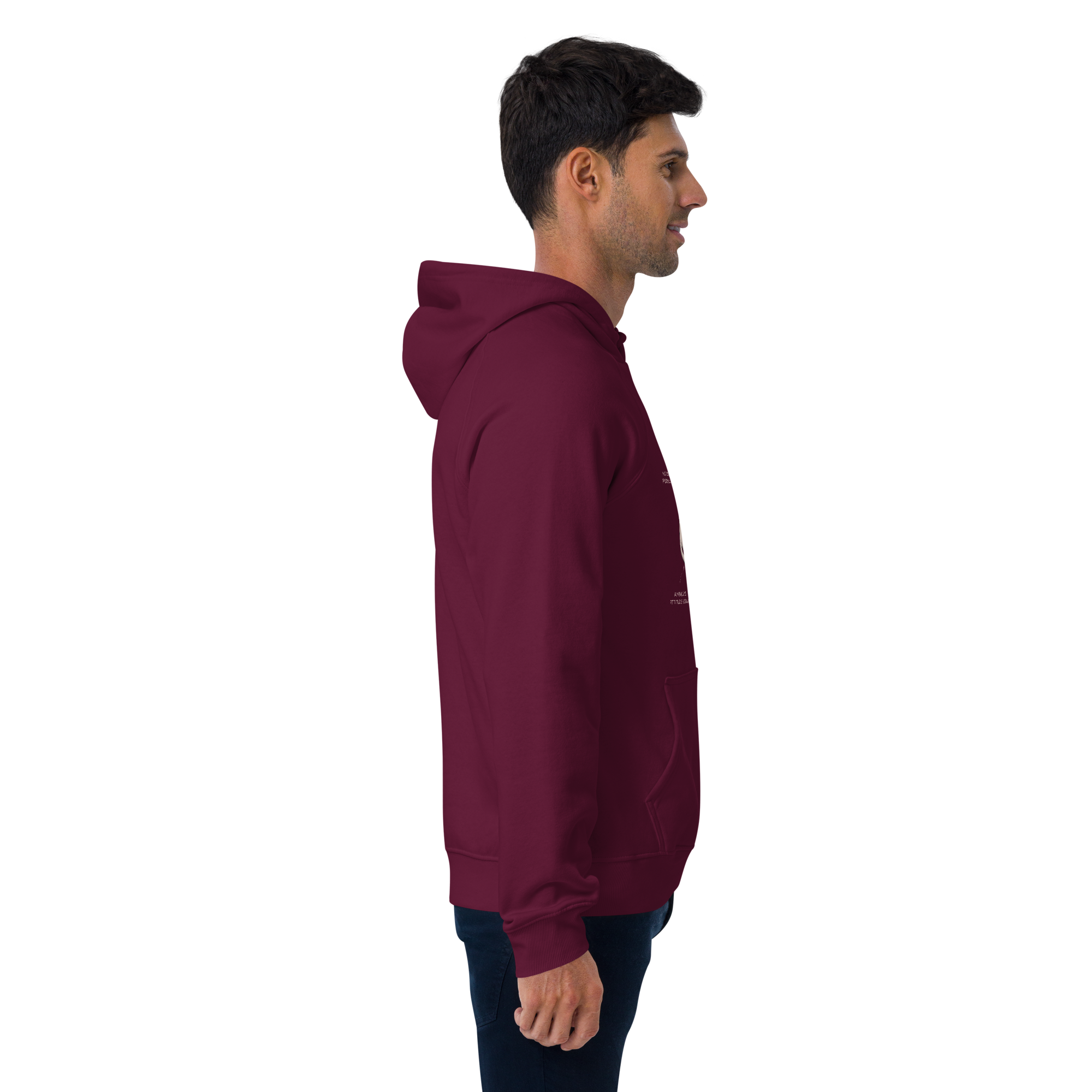 "ANATOMY OF A SPHYNX" UNISEX ECO HOODIE