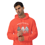 "NOTHING BUTT SPHYNX CATS" UNISEX ECO HOODIE
