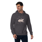"ANATOMY OF A SPHYNX" UNISEX ECO HOODIE