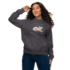 "ANATOMY OF A SPHYNX" WOMEN'S ECO HOODIE