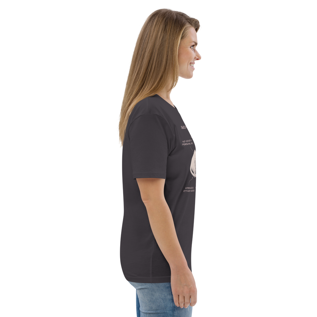 "ANATOMY OF A SPHYNX" UNISEX ORGANIC TEE