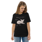 "ANATOMY OF A SPHYNX" UNISEX ORGANIC TEE