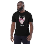 "NEVER A BAD HAIR DAY" UNISEX ECO TEE