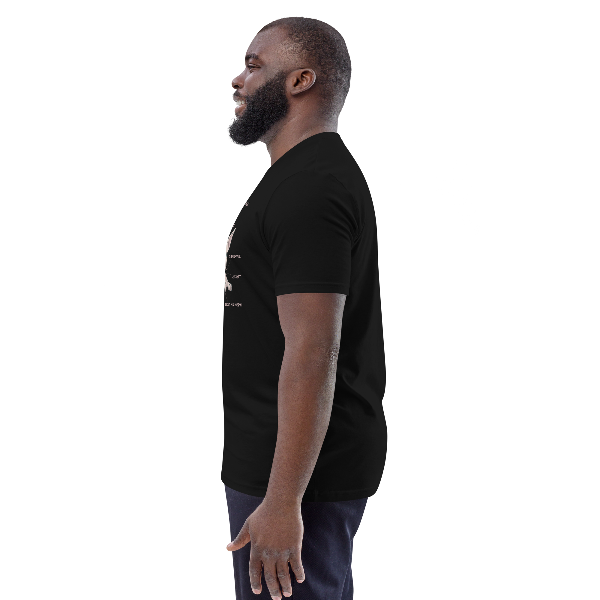 "ANATOMY OF A SPHYNX" UNISEX ORGANIC TEE