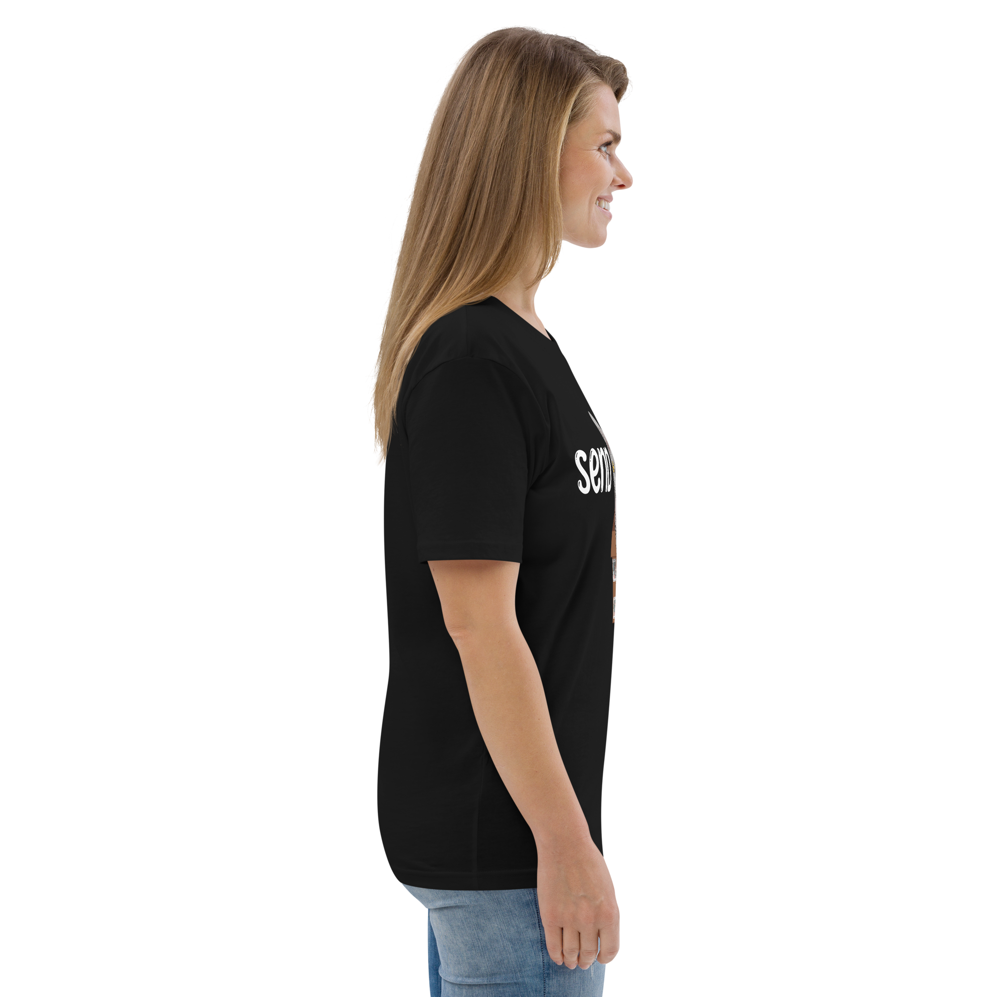 "SEND NUDES" UNISEX ECO TEE
