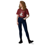 "WOMAN CAN'T SURVIVE ON COFFEE ALONE" WOMAN'S ECO TEE