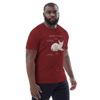 "ANATOMY OF A SPHYNX" UNISEX ORGANIC TEE