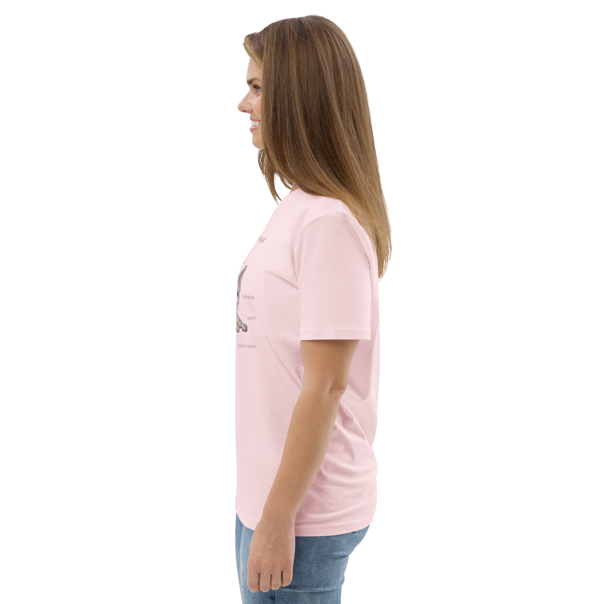 "ANATOMY OF A SPHYNX" UNISEX ORGANIC TEE