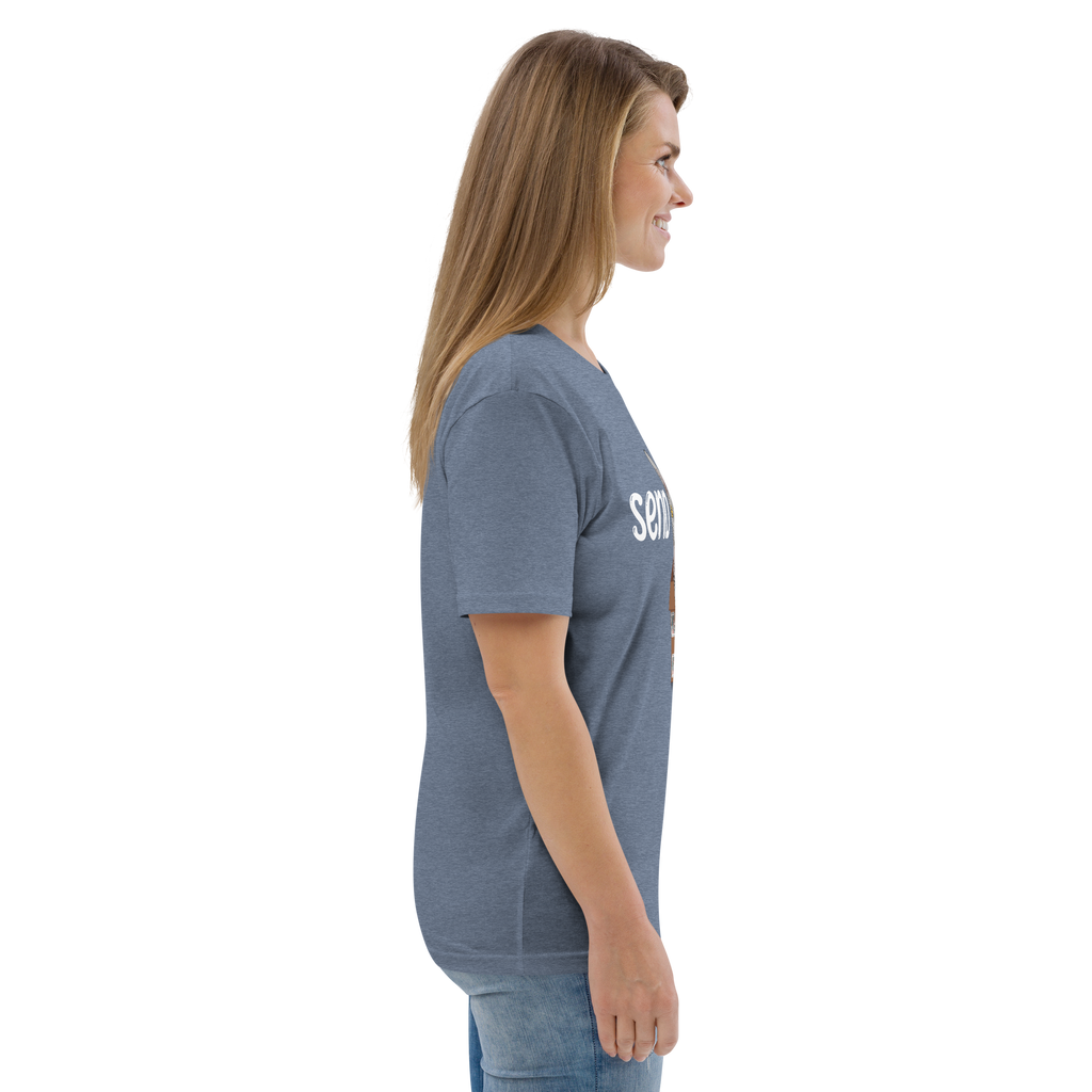 "SEND NUDES" UNISEX ECO TEE