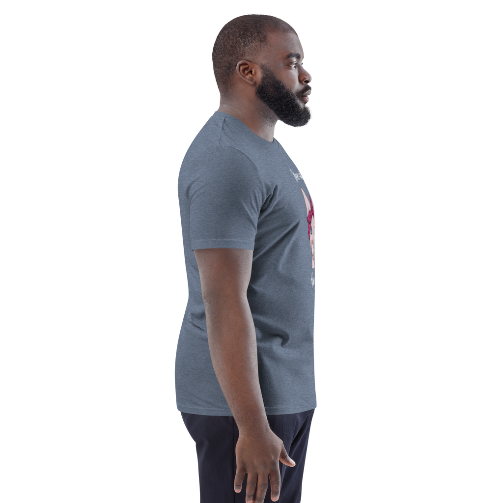 "NEVER A BAD HAIR DAY" UNISEX ECO TEE