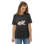 "ANATOMY OF A SPHYNX" UNISEX ORGANIC TEE