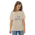 "ANATOMY OF A SPHYNX" UNISEX ORGANIC TEE