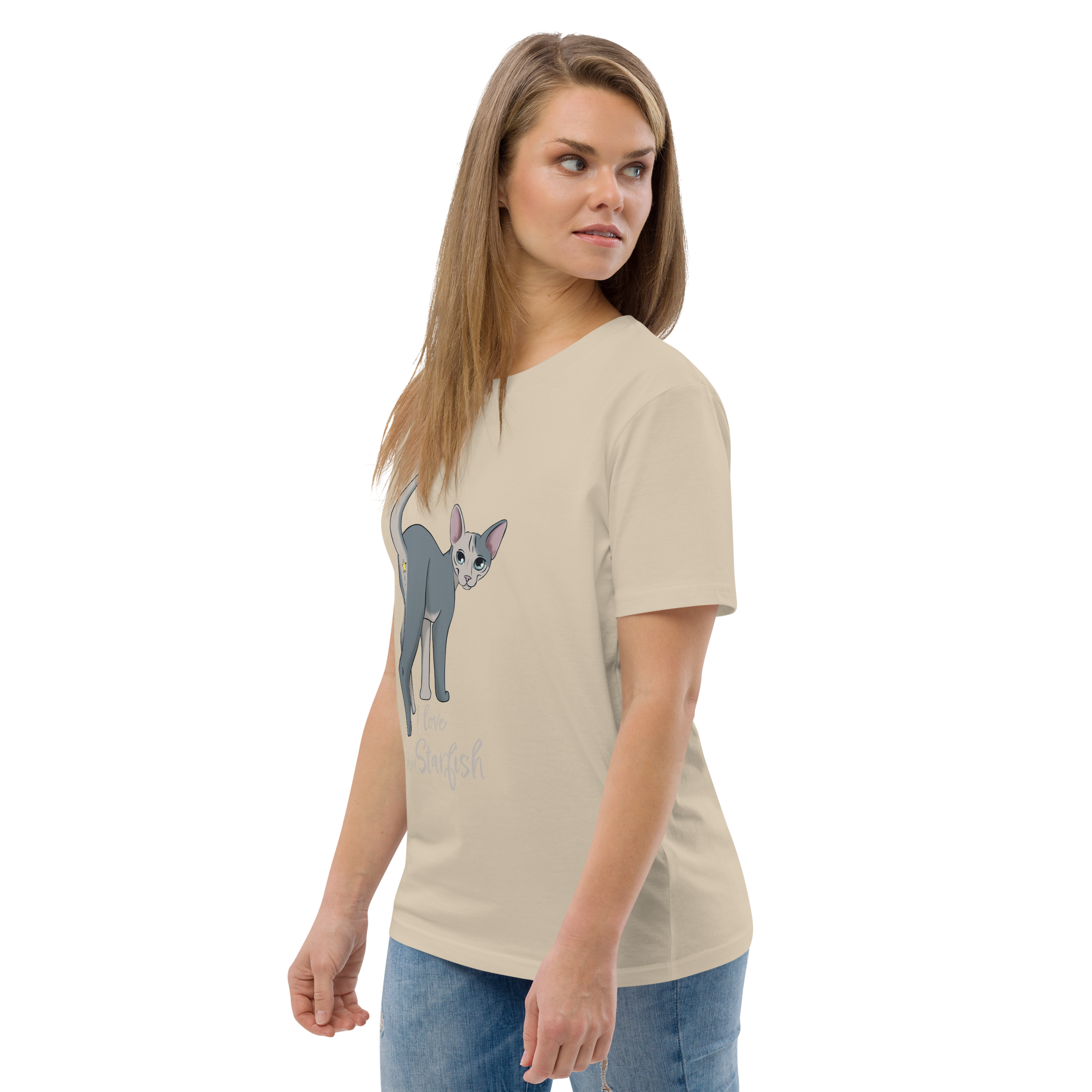 "I LOVE SPHYNX STARFISH" UNISEX ECO TEE