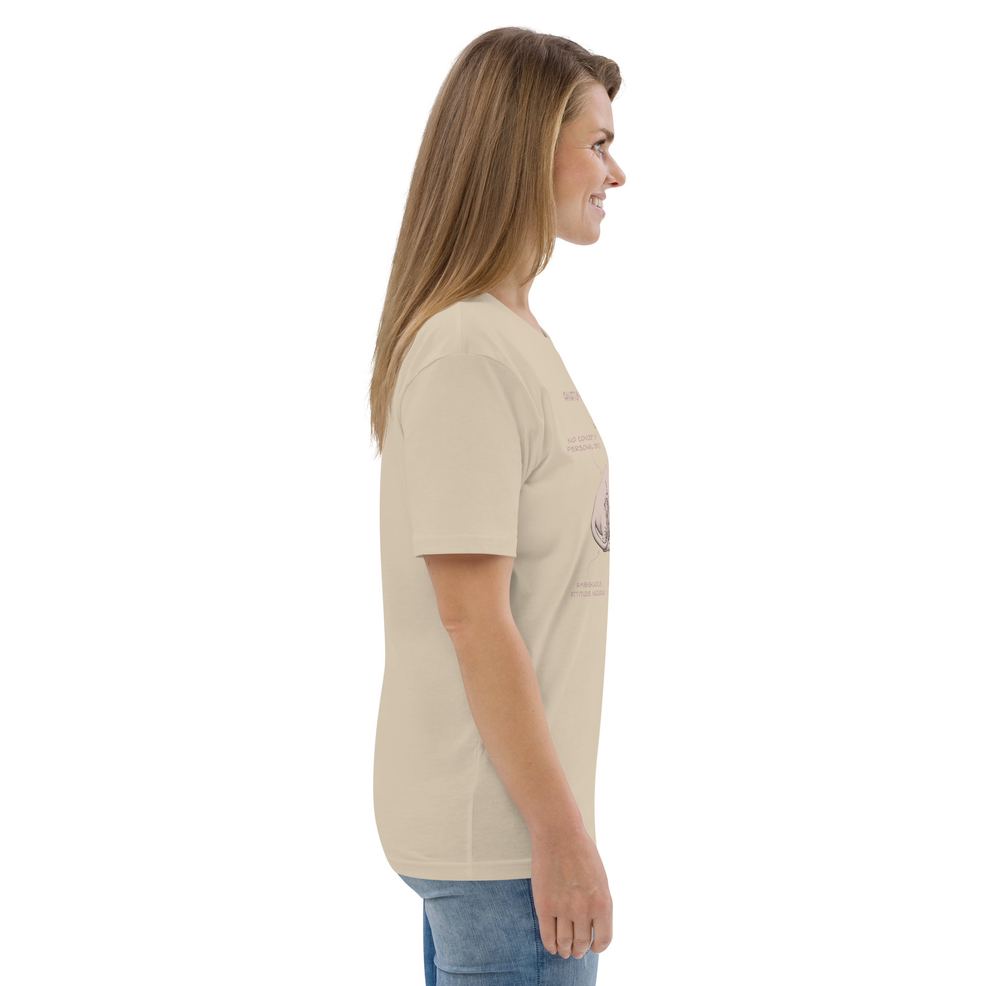 "ANATOMY OF A SPHYNX" UNISEX ORGANIC TEE