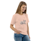 "ANATOMY OF A SPHYNX" UNISEX ORGANIC TEE