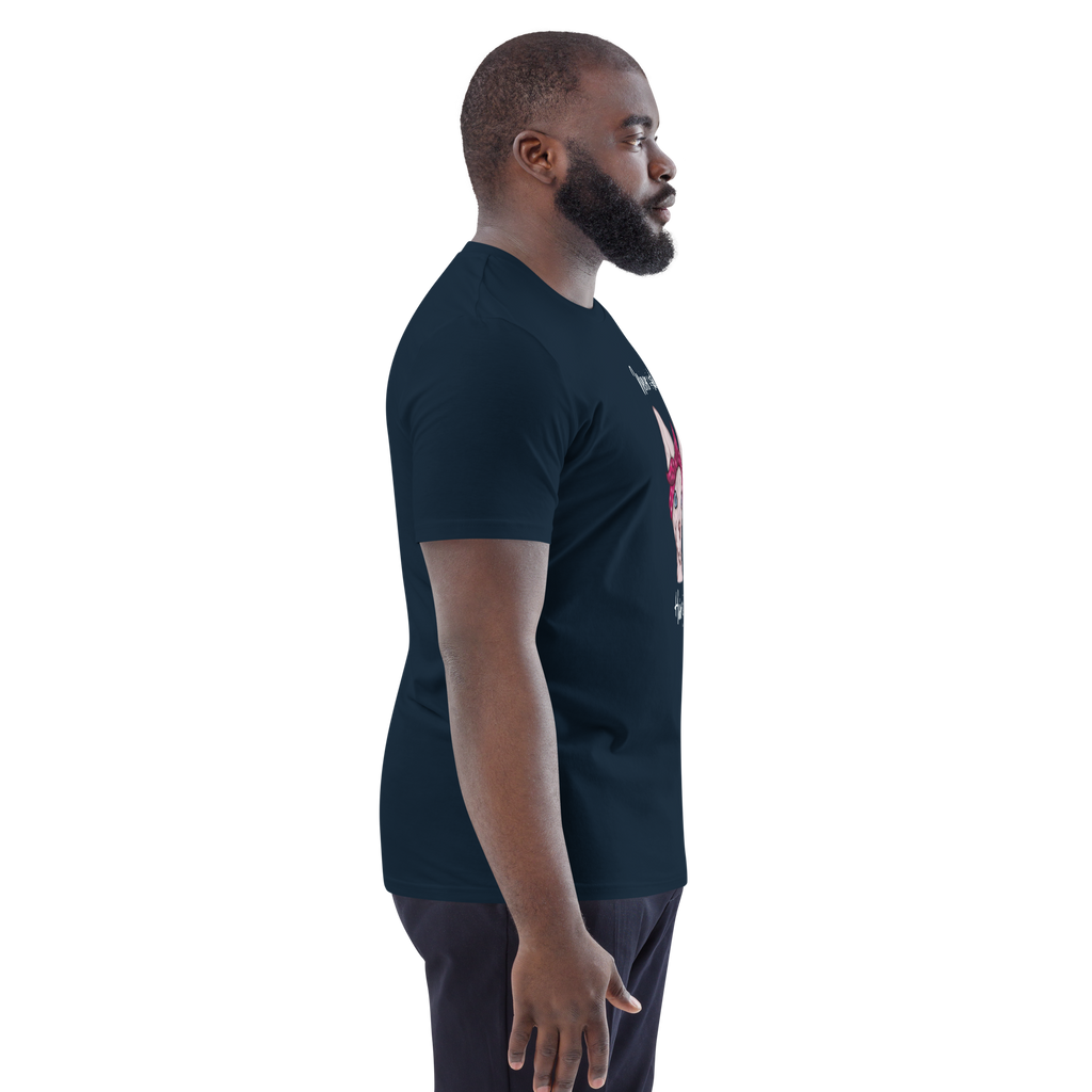 "NEVER A BAD HAIR DAY" UNISEX ECO TEE