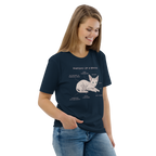 "ANATOMY OF A SPHYNX" UNISEX ORGANIC TEE