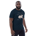 "ANATOMY OF A SPHYNX" UNISEX ORGANIC TEE