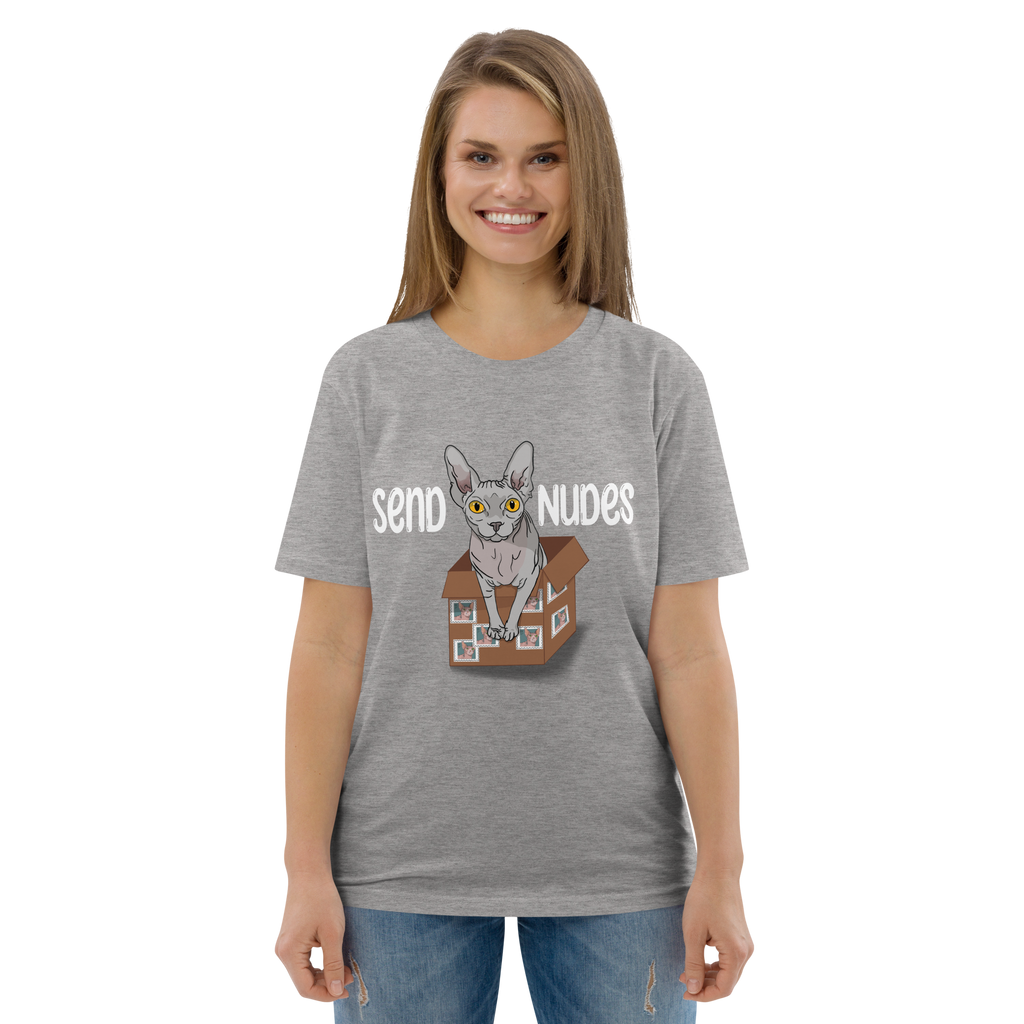 "SEND NUDES" UNISEX ECO TEE
