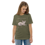 "ANATOMY OF A SPHYNX" UNISEX ORGANIC TEE