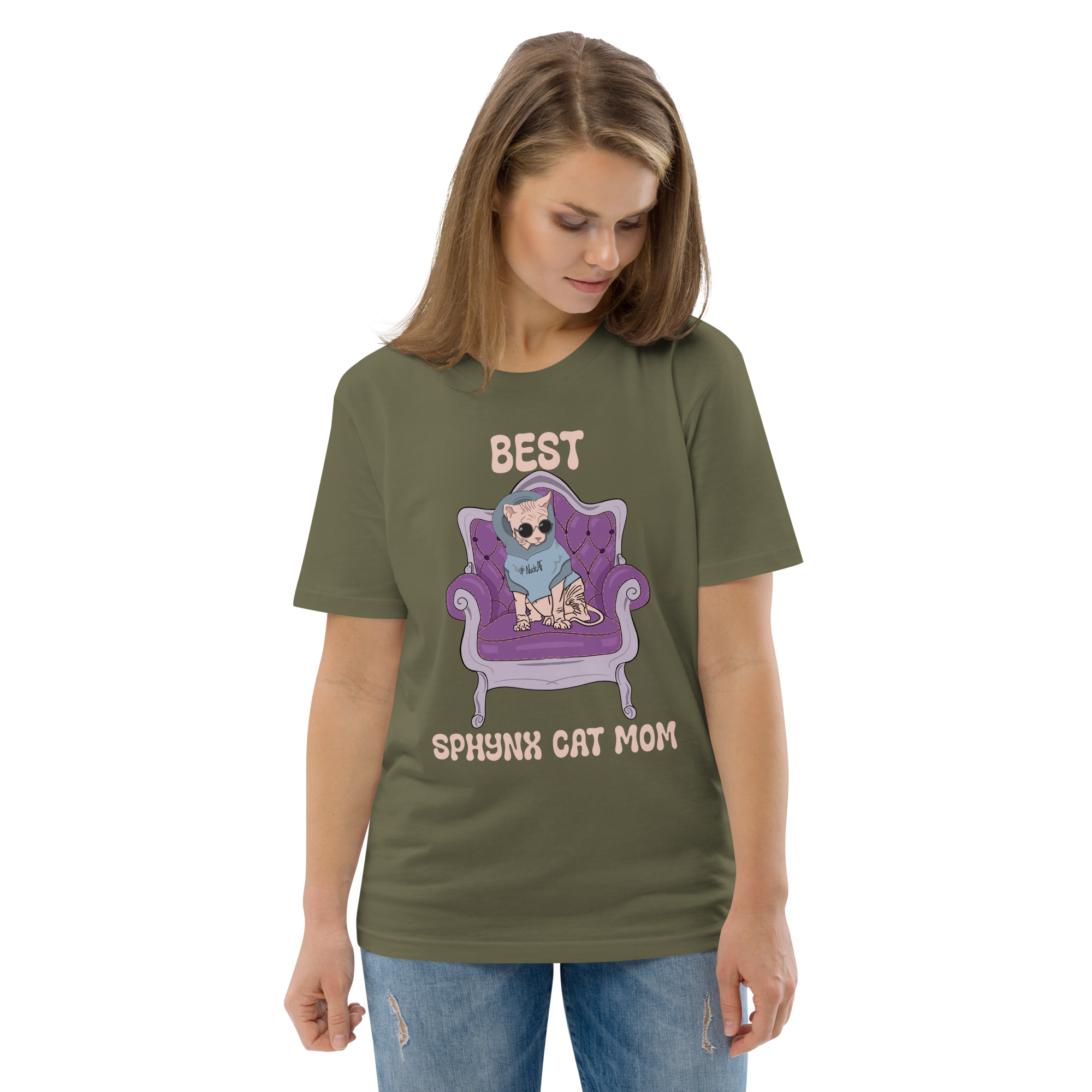 "BEST SPHYNX CAT MOM" ECO TEE