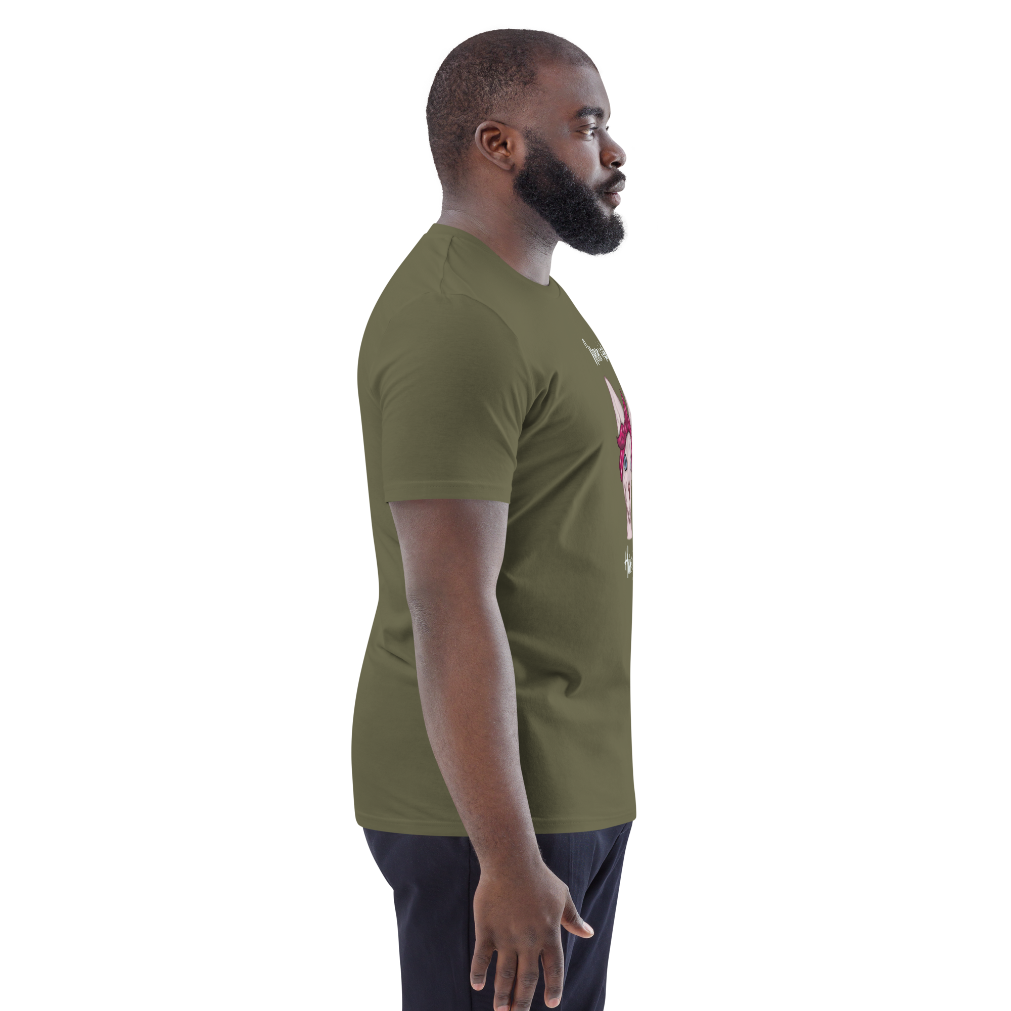 "NEVER A BAD HAIR DAY" UNISEX ECO TEE