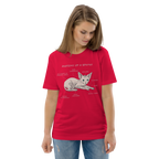 "ANATOMY OF A SPHYNX" UNISEX ORGANIC TEE