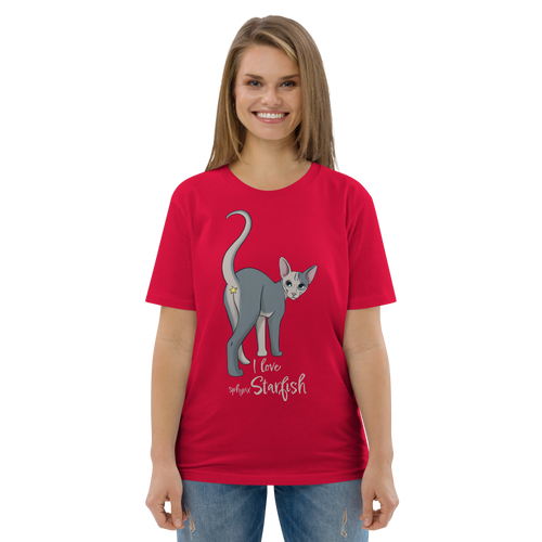"I LOVE SPHYNX STARFISH" UNISEX ECO TEE