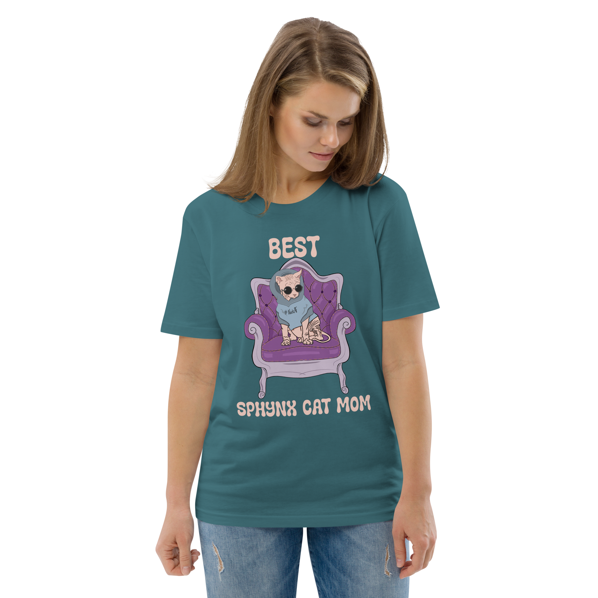 "BEST SPHYNX CAT MOM" ECO TEE