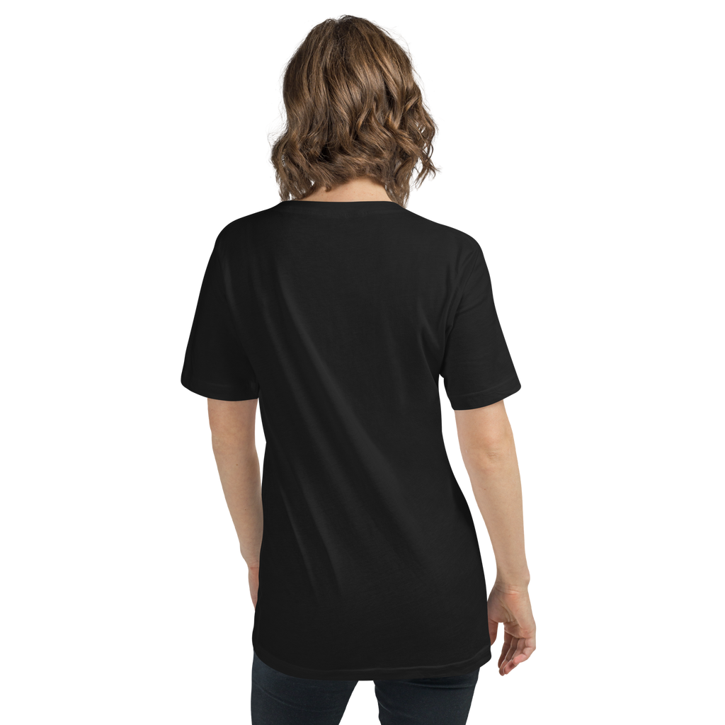 "MY SPHYNX CAT IS MY LUCKY CHARM" - V-NECK UNISEX TEE