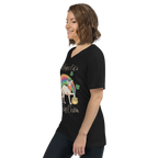 "MY SPHYNX CAT IS MY LUCKY CHARM" - V-NECK UNISEX TEE
