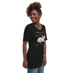 "ANATOMY OF A SPHYNX" WOMAN'S V-NECK TEE