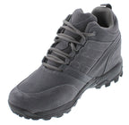 CALTO - H0032 - 4 Inches Taller (Grey) - Hiking Style Boots