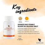 whole food Vitamin C delivery in a delicious tablet