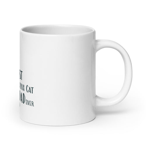 "BEST SPHYNX CAT DAD" COFFEE MUG