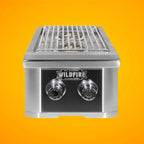 Wildfire Outdoor Living Ranch Pro 14-Inch Stainless Steel Double Side Burner [WFDBLSBRN-BSS/SS] (SAK64352)